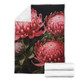 Australia Waratah Blanket - Red Waratah Flowers Fine Art Ver1 Blanket