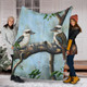 Australia Kookaburra Blanket - Laughing Kookaburras Blanket