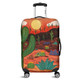 Australia Travelling Luggage Cover - Australian Desert Luggage Cover