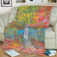 Australia Gumtree Blanket - Gumtree Dreaming  Blanket