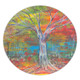 Australia Gumtree Round Rug - Gumtree Dreaming  Round Rug