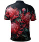 Australia Waratah Polo Shirt - Red Waratah Flowers Fine Art Ver2 Polo Shirt