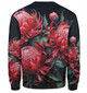 Australia Waratah Sweatshirt - Red Waratah Flowers Fine Art Ver2 Sweatshirt