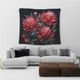 Australia Waratah Tapestry - Red Waratah Flowers Fine Art Ver2 Tapestry