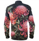 Australia Waratah Long Sleeve Shirts - Red Waratah Flowers Fine Art Ver3 Long Sleeve Shirts