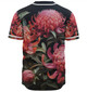 Australia Waratah Baseball Shirt - Red Waratah Flowers Fine Art Ver3 Baseball Shirt
