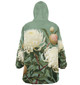 Australia Waratah Snug Hoodie - White Waratah Flowers Fine Art Ver1 Snug Hoodie