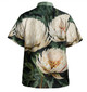 Australia Waratah Hawaiian Shirt - White Waratah Flowers Fine Art Ver2 Hawaiian Shirt