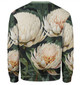Australia Waratah Sweatshirt - White Waratah Flowers Fine Art Ver2 Sweatshirt