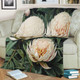 Australia Waratah Blanket - White Waratah Flowers Fine Art Ver2 Blanket