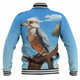 Australia Kookaburra Baseball Jacket - Kookaburra With Blue Sky Baseball Jacket