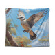 Australia Kookaburra Tapestry - Flying Kookaburra with Blue Sky Tapestry