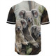 Australia Koala Baseball Shirt - Three Koalas with Gum Trees Ver2 Baseball Shirt