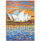 Sydney Travelling Area Rug - Sydney Opera House Oil Painting Art Area Rug