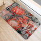 Australia Waratah Door Mat - Red Orange Waratah Flowers Art Door Mat