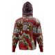 Australia Aboriginal Hoodie - Aboriginal Contemporary Dot Painting Inspired Hoodie