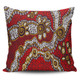 Australia Aboriginal Pillow Covers - Aboriginal Contemporary Dot Painting Inspired Pillow Covers