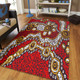 Australia Aboriginal Area Rug - Aboriginal Contemporary Dot Painting Inspired Area Rug