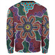 Australia Aboriginal Sweatshirt - Aboriginal Dot Art Color Inspired Sweatshirt