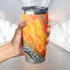 Australia Aboriginal Tumbler - Indigenous Aboriginal Art Dot Tumbler