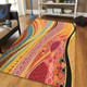 Australia Aboriginal Area Rug - Indigenous Aboriginal Art Dot Color Area Rug