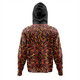 Australia Aboriginal Hoodie - Aboriginal Bush Leaves Seamless Texture Hoodie