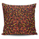 Australia Aboriginal Pillow Covers - Aboriginal Bush Leaves Seamless Texture Pillow Covers