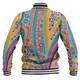 Australia Aboriginal Baseball Jacket - Aboriginal Colourful Dots Inspired Baseball Jacket