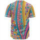 Australia Aboriginal Baseball Shirt - Aboriginal Colourful Dots Inspired Baseball Shirt