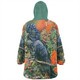 Australia Black Cockatoo  Snug Hoodie - Black Cockatoo and Flowering Gum Snug Hoodie