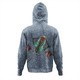 Australia Aboriginal Hoodie - Stingray Art In Aboriginal Dot Style Inspired Hoodie