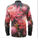 Australia Waratah Long Sleeve Shirts - Waratah Oil Painting Abstract Ver1 Long Sleeve Shirts