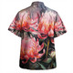Australia Waratah Hawaiian Shirt - Waratah Oil Painting Abstract Ver3 Hawaiian Shirt
