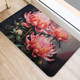 Australia Waratah Door Mat - Waratah Oil Painting Abstract Ver3 Door Mat