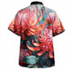 Australia Waratah Hawaiian Shirt - Waratah Oil Painting Abstract Ver5 Hawaiian Shirt