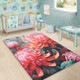 Australia Waratah Area Rug - Waratah Oil Painting Abstract Ver5 Area Rug