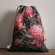 Australia Waratah Drawstring Bag - Red Waratah Flowers Fine Art Ver3 Drawstring Bag