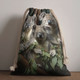 Australia Koala Drawstring Bag - Three Koalas with Gum Trees Ver3 Drawstring Bag