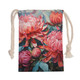 Australia Waratah Drawstring Bag - Waratah Oil Painting Abstract Ver4 Drawstring Bag