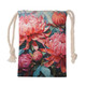 Australia Waratah Drawstring Bag - Waratah Oil Painting Abstract Ver4 Drawstring Bag