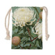 Australia Waratah Drawstring Bag - White Waratah Flowers Fine Art Ver1 Drawstring Bag