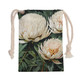 Australia Waratah Drawstring Bag - White Waratah Flowers Fine Art Ver2 Drawstring Bag