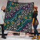 Australia Aboriginal Quilt - Dot Painting Art Quilt