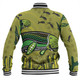 Australia Aboriginal Baseball Jacket - Mother And Baby Dugong Aboriginal Art Baseball Jacket