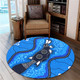 Australia Aboriginal Round Rug - Platypus Art Round Rug