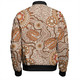 Australia Aboriginal Bomber Jacket - Aboriginal Dot Design Artwork Bomber Jacket