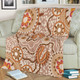 Australia Aboriginal Blanket - Aboriginal Dot Design Artwork Blanket