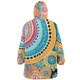 Australia Aboriginal Snug Hoodie - Colorful Pattern And Dots Art Snug Hoodie