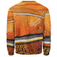 Australia Aboriginal Sweatshirt - Abstract Theme Of Australian Indigenous Aboriginal Art Sweatshirt