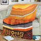 Australia Aboriginal Blanket - Abstract Theme Of Australian Indigenous Aboriginal Art Blanket